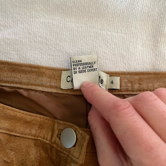 Cali Cali 100% Leather Pants. 28W 30L Cowboy Country Rodeo Summer Vibes - Picture 7 of 16